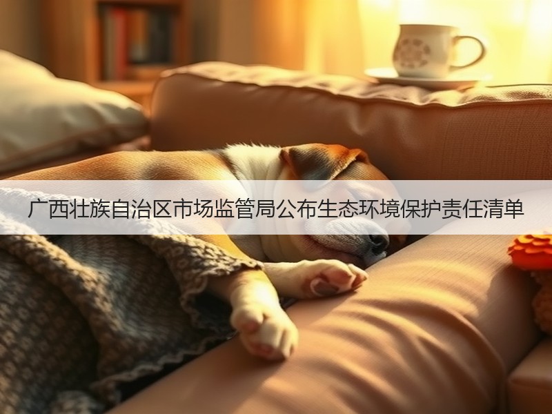 广西壮族自治区市场监管局公布生态环境保护责任清单