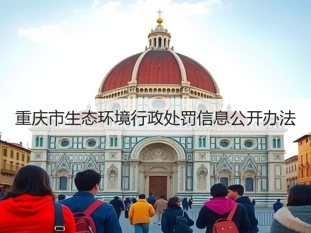 重庆市生态环境行政处罚信息公开办法(图3)