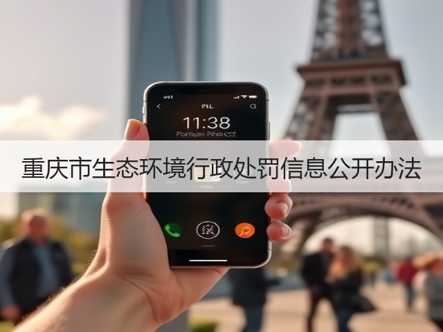 重庆市生态环境行政处罚信息公开办法(图2)