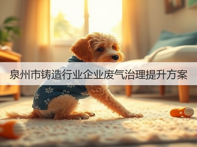 泉州市铸造行业企业废气治理提升方案(图2)