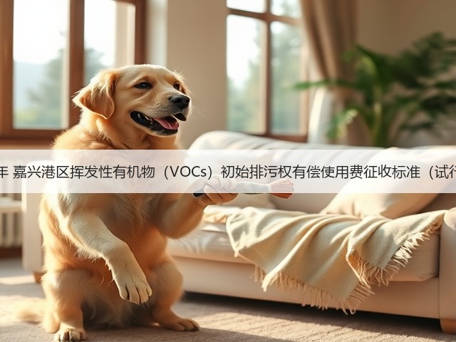 6000元/吨·年 嘉兴港区挥发性有机物（VOCs）初始排污权有偿使用费征收标准（试行）征求意见(图2)