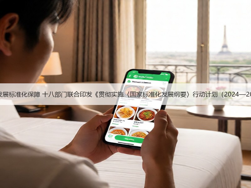 完善绿色发展标准化保障 十八部门联合印发《贯彻实施〈国家标准化发展纲要〉行动计划（2024—2025年）》