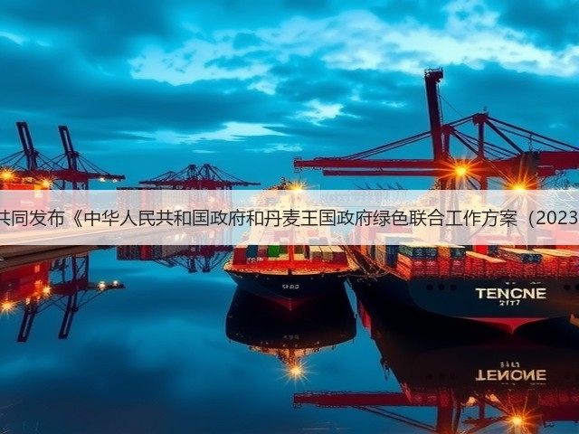 中国与丹麦共同发布《中华人民共和国政府和丹麦王国政府绿色联合工作方案（2023－2026）》(图1)