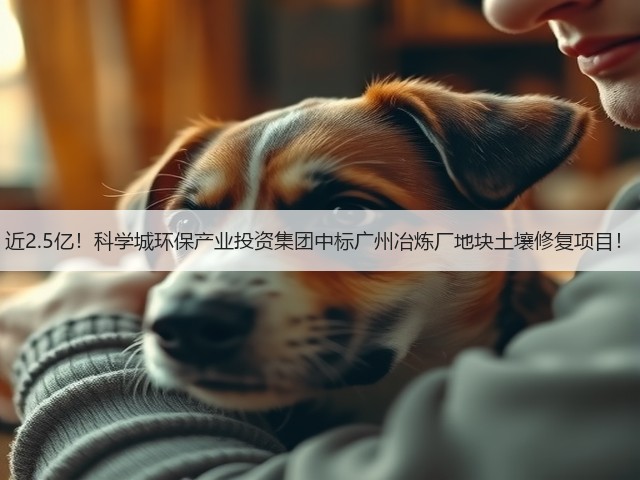近2.5亿！科学城环保产业投资集团中标广州冶炼厂地块土壤修复项目！(图1)