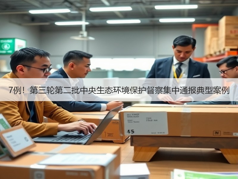 7例！第三轮第二批中央生态环境保护督察集中通报典型案例