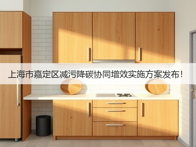 上海市嘉定区减污降碳协同增效实施方案发布！(图1)