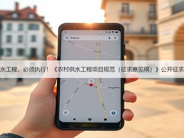 农村供水工程，必须执行！《农村供水工程项目规范（征求意见稿）》公开征求意见！(图1)