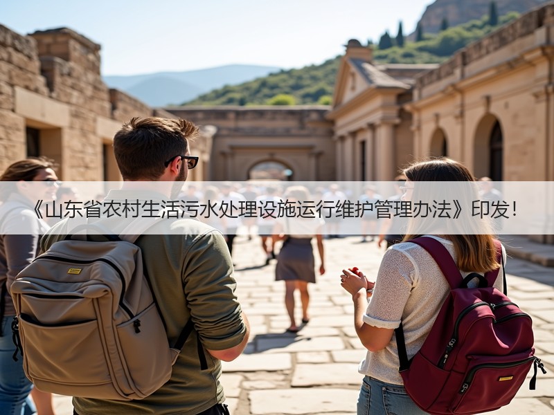《山东省农村生活污水处理设施运行维护管理办法》印发！