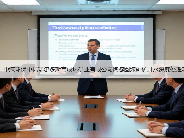 报价4.65亿!中煤环保中标鄂尔多斯市成达矿业有限公司陶忽图煤矿矿井水深度处理项目PC+O!(图1) 报价4.65亿!中煤环保中标鄂尔多斯市成达矿业有限公司陶忽图煤矿矿井水深度处理项目PC+O!(图1)