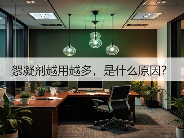 絮凝剂越用越多,是什么原因?(图1) 絮凝剂越用越多,是什么原因?(图1)