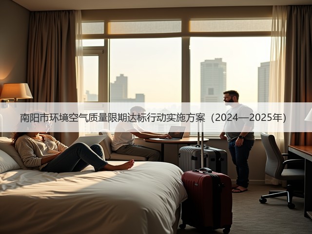 南阳市环境空气质量限期达标行动实施方案（2024—2025年）(图1)