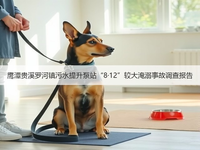 鹰潭贵溪罗河镇污水提升泵站“8·12”较大淹溺事故调查报告(图1)