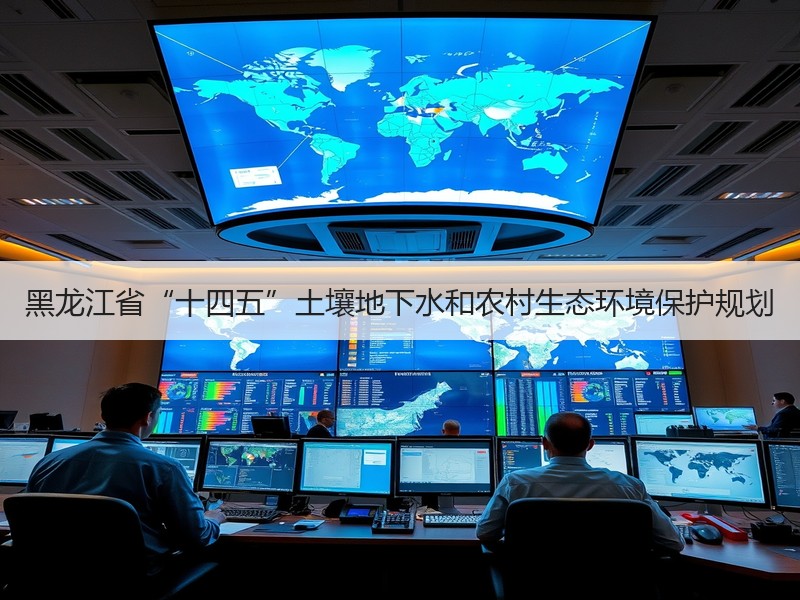 黑龙江省“十四五”土壤地下水和农村生态环境保护规划 黑龙江省“十四五”土壤地下水和农村生态环境保护规划