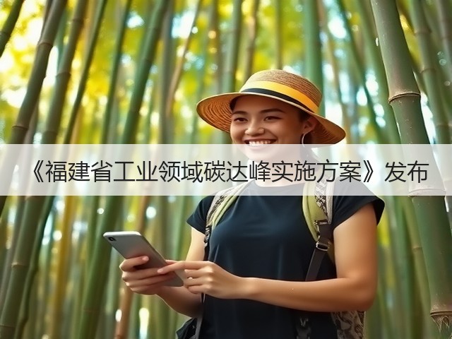 《福建省工业领域碳达峰实施方案》发布(图1)