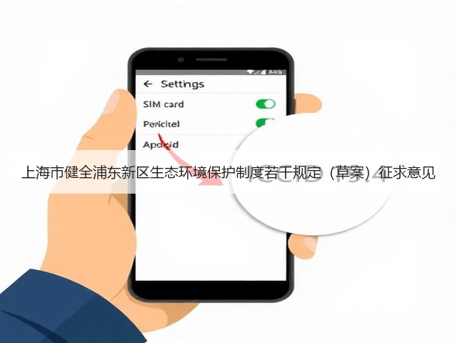 上海市健全浦东新区生态环境保护制度若干规定（草案）征求意见(图2)