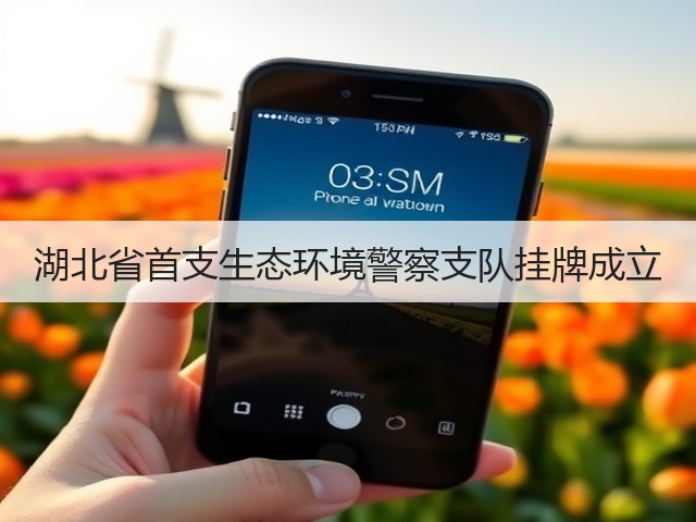 湖北省首支生态环境警察支队挂牌成立(图1)
