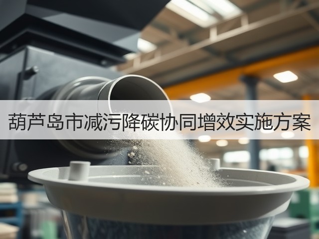 葫芦岛市减污降碳协同增效实施方案(图2) 葫芦岛市减污降碳协同增效实施方案(图2)