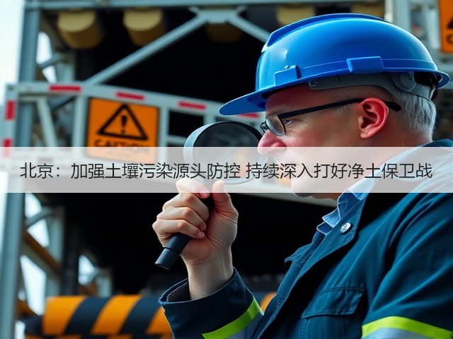北京:加强土壤污染源头防控 持续深入打好净土保卫战(图1) 北京:加强土壤污染源头防控 持续深入打好净土保卫战(图1)