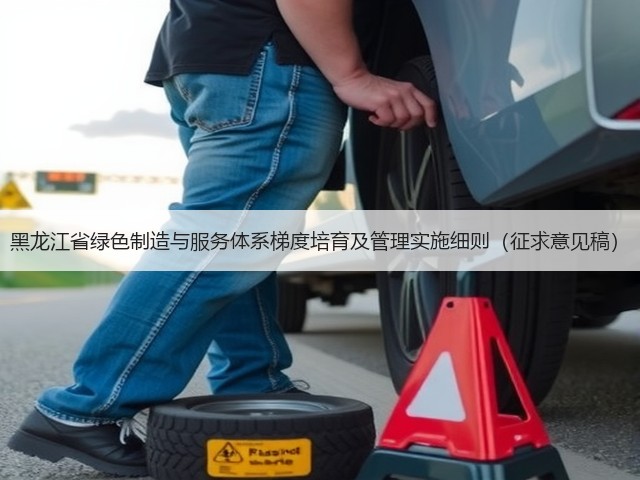 黑龙江省绿色制造与服务体系梯度培育及管理实施细则(征求意见稿)(图1) 黑龙江省绿色制造与服务体系梯度培育及管理实施细则(征求意见稿)(图1)