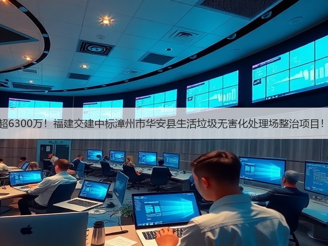 超6300万！福建交建中标漳州市华安县生活垃圾无害化处理场整治项目！(图3)