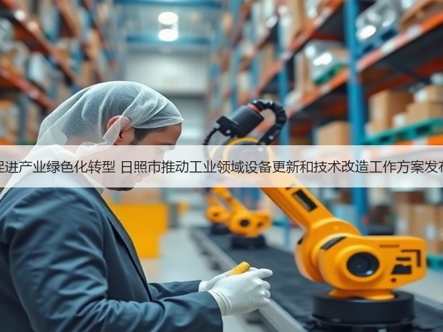 促进产业绿色化转型 日照市推动工业领域设备更新和技术改造工作方案发布(图2)