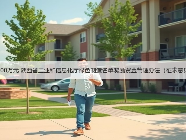 最高奖励100万元 陕西省工业和信息化厅绿色制造名单奖励资金管理办法(征求意见稿)发布(图2) 最高奖励100万元 陕西省工业和信息化厅绿色制造名单奖励资金管理办法(征求意见稿)发布(图2)