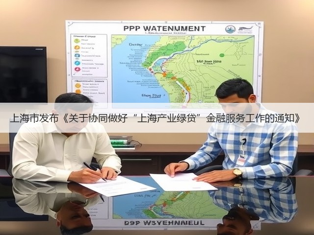 上海市发布《关于协同做好“上海产业绿贷”金融服务工作的通知》(图1)