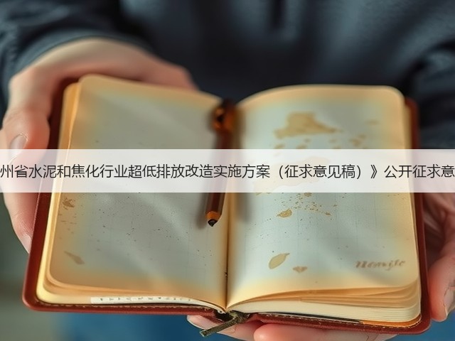 《贵州省水泥和焦化行业超低排放改造实施方案(征求意见稿)》公开征求意见!(图1) 《贵州省水泥和焦化行业超低排放改造实施方案(征求意见稿)》公开征求意见!(图1)