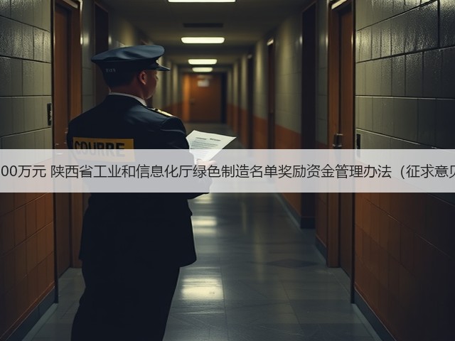 最高奖励100万元 陕西省工业和信息化厅绿色制造名单奖励资金管理办法(征求意见稿)发布(图3) 最高奖励100万元 陕西省工业和信息化厅绿色制造名单奖励资金管理办法(征求意见稿)发布(图3)