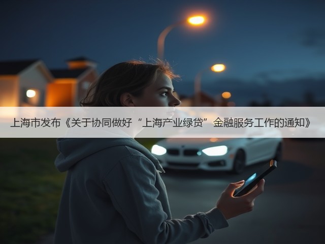 上海市发布《关于协同做好“上海产业绿贷”金融服务工作的通知》(图2)
