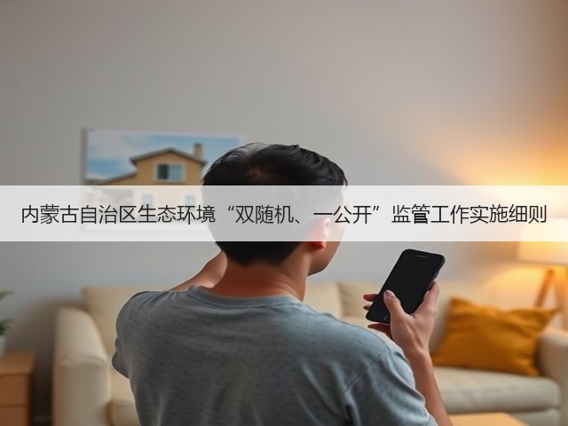 内蒙古自治区生态环境“双随机、一公开”监管工作实施细则(图2)
