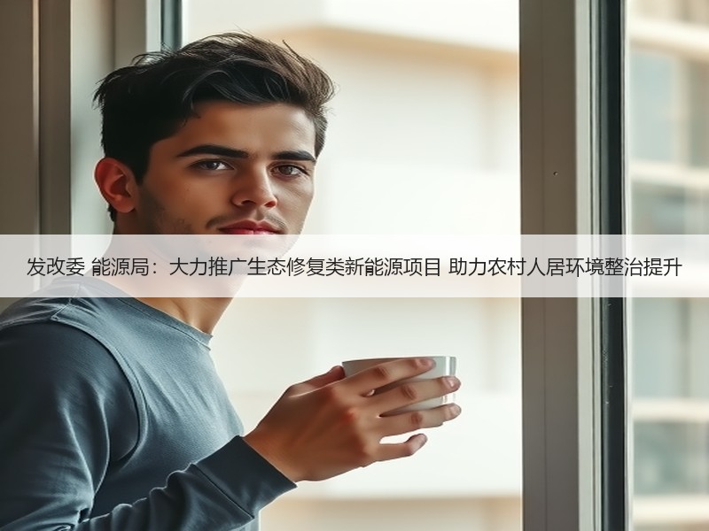 发改委 能源局:大力推广生态修复类新能源项目 助力农村人居环境整治提升 发改委 能源局:大力推广生态修复类新能源项目 助力农村人居环境整治提升