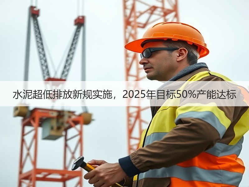 水泥超低排放新规实施，2025年目标50%产能达标