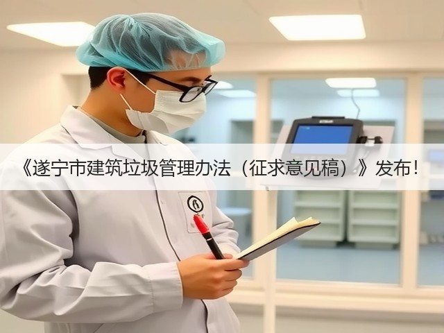 《遂宁市建筑垃圾管理办法（征求意见稿）》发布！(图2)