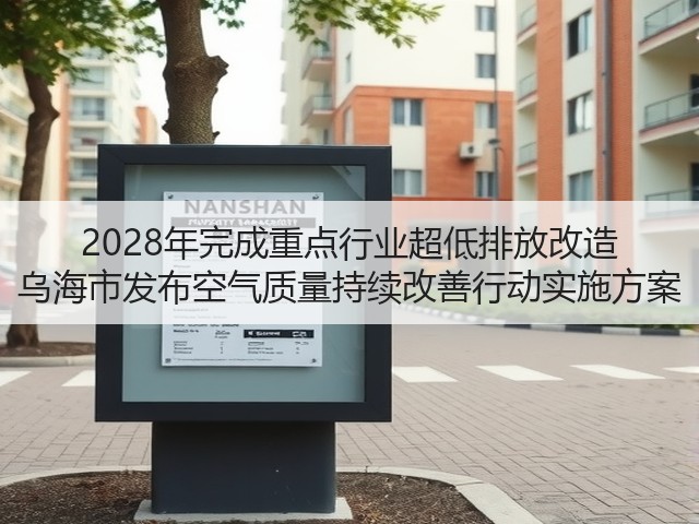2028年完成重点行业超低排放改造 乌海市发布空气质量持续改善行动实施方案(图3)