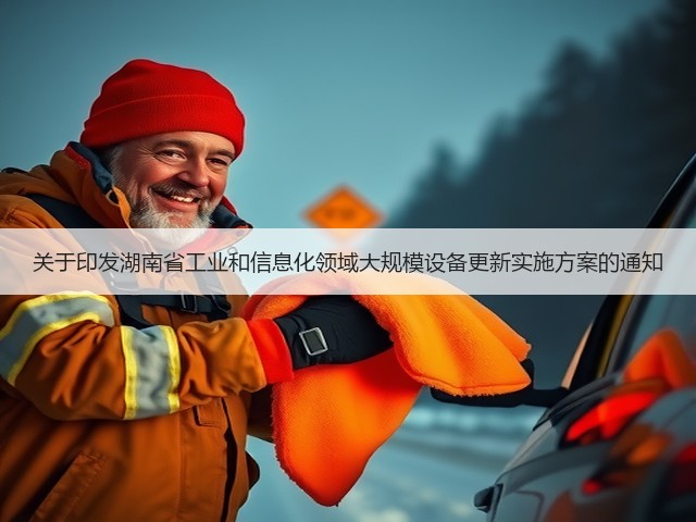 关于印发湖南省工业和信息化领域大规模设备更新实施方案的通知(图3) 关于印发湖南省工业和信息化领域大规模设备更新实施方案的通知(图3)