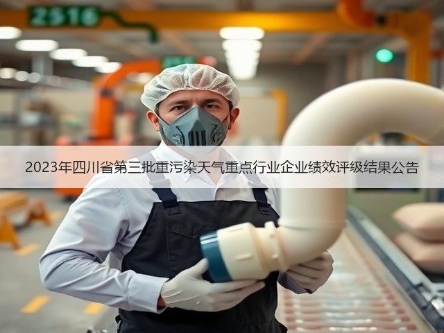 2023年四川省第三批重污染天气重点行业企业绩效评级结果公告(图3)
