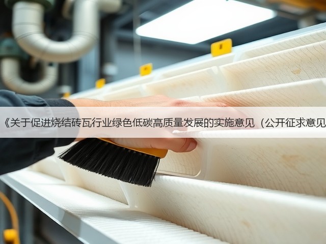 四川省《关于促进烧结砖瓦行业绿色低碳高质量发展的实施意见(公开征求意见稿)》(图1) 四川省《关于促进烧结砖瓦行业绿色低碳高质量发展的实施意见(公开征求意见稿)》(图1)