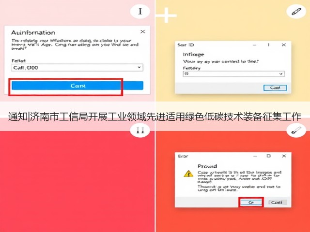 通知|济南市工信局开展工业领域先进适用绿色低碳技术装备征集工作(图2)