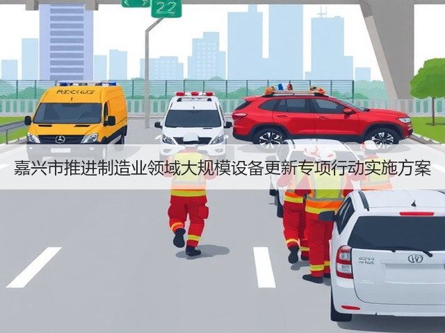 嘉兴市推进制造业领域大规模设备更新专项行动实施方案(图1) 嘉兴市推进制造业领域大规模设备更新专项行动实施方案(图1)