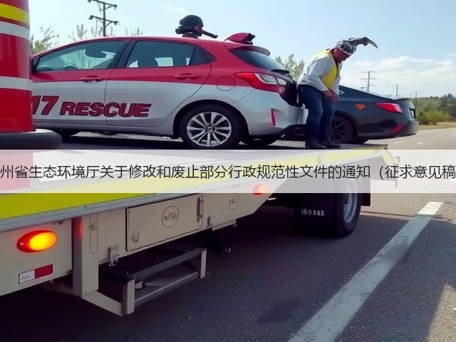 贵州省生态环境厅关于修改和废止部分行政规范性文件的通知(征求意见稿)(图1) 贵州省生态环境厅关于修改和废止部分行政规范性文件的通知(征求意见稿)(图1)