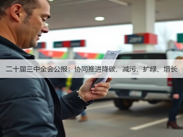 二十届三中全会公报：协同推进降碳、减污、扩绿、增长(图2)