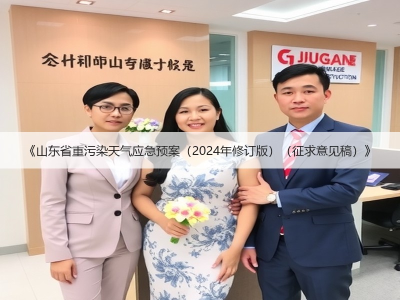 《山东省重污染天气应急预案(2024年修订版)(征求意见稿)》 《山东省重污染天气应急预案(2024年修订版)(征求意见稿)》