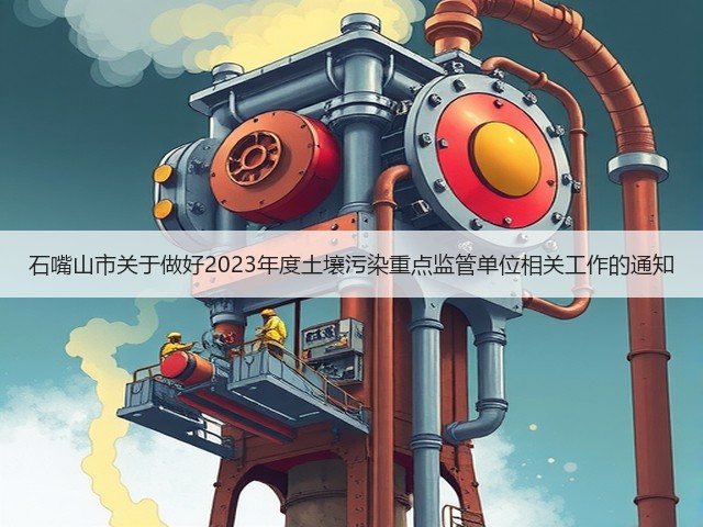 石嘴山市关于做好2023年度土壤污染重点监管单位相关工作的通知(图1)