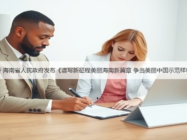 中共海南省委 海南省人民政府发布《谱写新征程美丽海南新篇章 争当美丽中国示范样板实施方案》(图2) 中共海南省委 海南省人民政府发布《谱写新征程美丽海南新篇章 争当美丽中国示范样板实施方案》(图2)