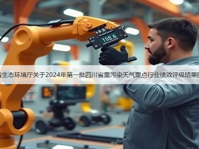 四川省生态环境厅关于2024年第一批四川省重污染天气重点行业绩效评级结果的公示(图1)