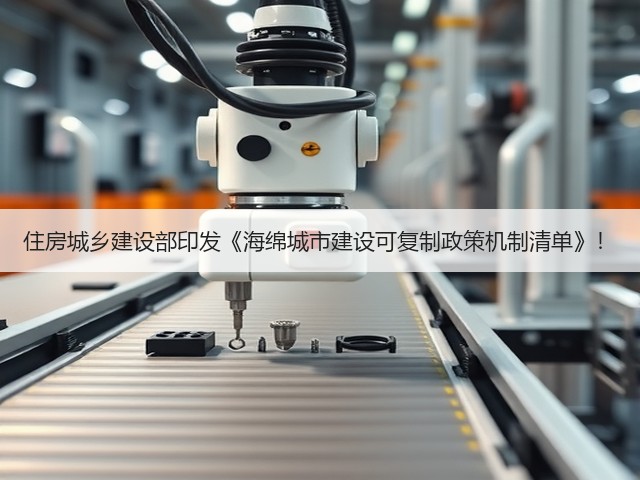 住房城乡建设部印发《海绵城市建设可复制政策机制清单》！(图1)