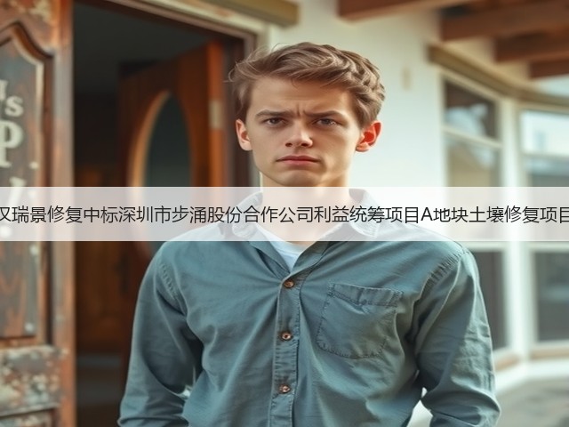 武汉瑞景修复中标深圳市步涌股份合作公司利益统筹项目A地块土壤修复项目！(图1)