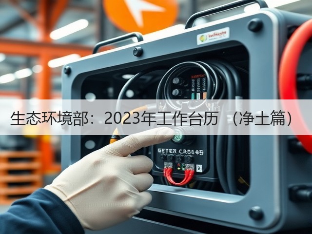 生态环境部：2023年工作台历 （净土篇）(图3)