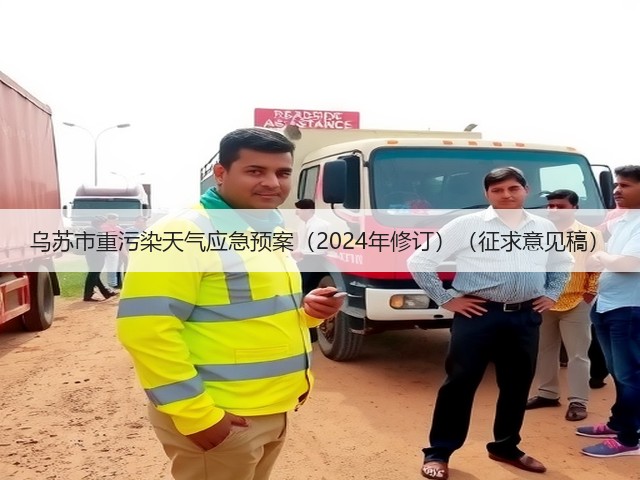乌苏市重污染天气应急预案（2024年修订）（征求意见稿）(图2)